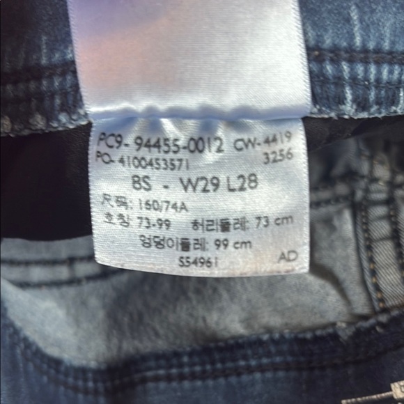 Signature by Levi Strauss Women's Skinny Jeans - Dark Blue - Picture 5 of 5